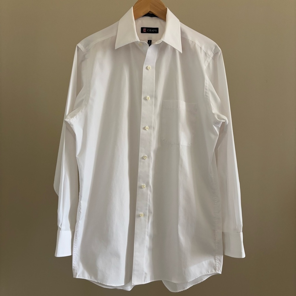 Chaps White Dress Shirt